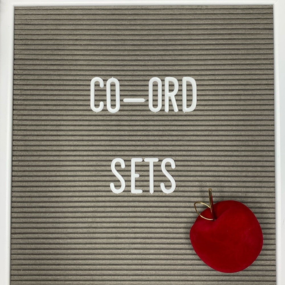 Co-Ord Sets